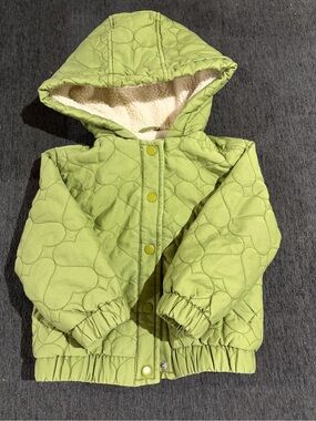 Old Navy Sherpa-Trim Quilted Jacket